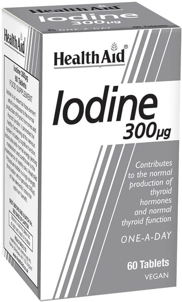 Healthaid 300Mcg Idiodine Tablets - Pack Of 60 Tablets