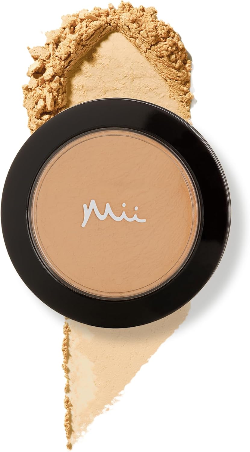 Mii Cosmetics Midi Irresistible Face Base, 100% Pure Mineral Foundation, Hides Imperfection And Conceals Redness, Suitable For Vegans, Precious Nude