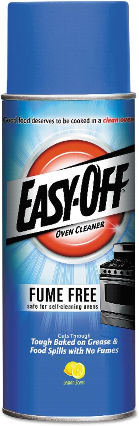Reckitt EASY-OFF 87977 Fume-Free Oven Cleaner 14.5 oz Aerosol Can Lemon Scent : Health & Household