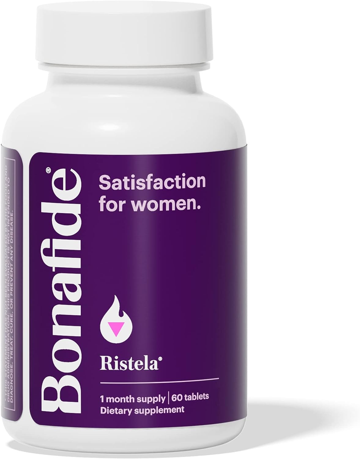 Bonafide Ristela ? Hormone-Free, Drug-Free Support for Women?s Sexual Satisfaction ? 1 Month Supply (60 Tablets)