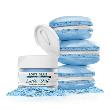 Luster Dust - Patriot Red (4G 1X Jar) | Edible Vegan Dust & Paint For Cake Decorating, Ice Cream, Desserts, Cocktails And Beverages By Bakell