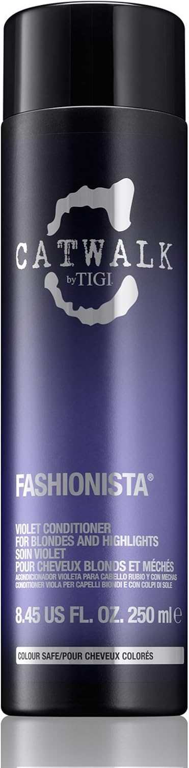 Catwalk By Tigi Fashionista Violet Purple Conditioner For Blonde Hair 250Ml