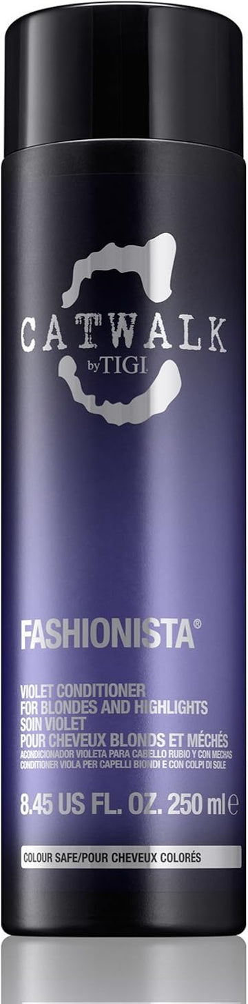 Catwalk By Tigi Fashionista Violet Purple Conditioner For Blonde Hair 250Ml