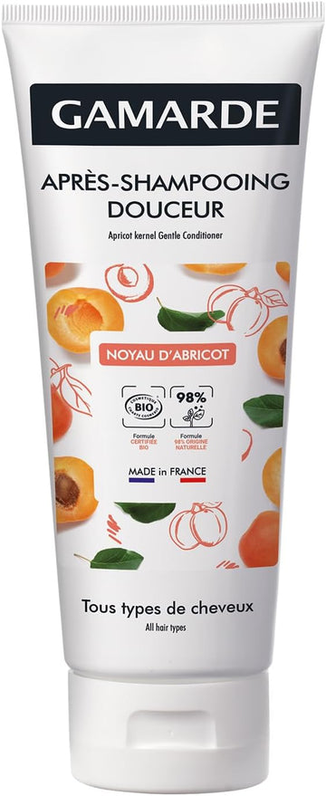 Apricot Kernel Gentle Conditioner - All Hair Types by Gamarde for Unisex - 7.05 oz Conditioner