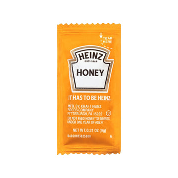 Heinz Honey Single Serve Packet (0.3 Oz Packets, Pack Of 200)