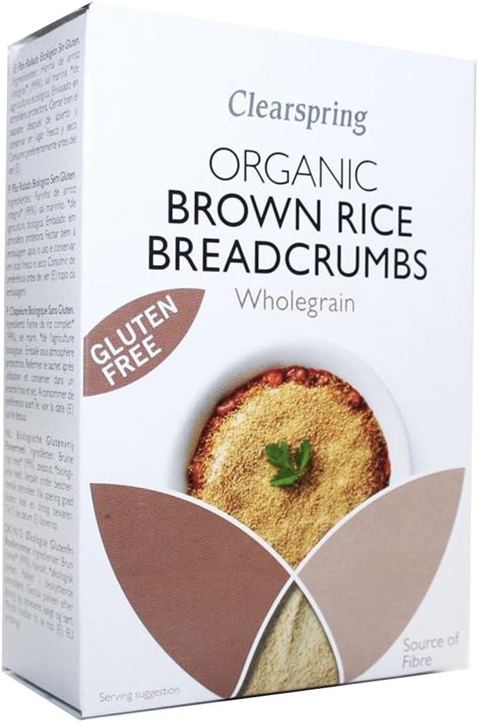 Clearspring | Breadcrumbs - Brown Rice, GF | 10 x 250g : Amazon.co.uk: Grocery