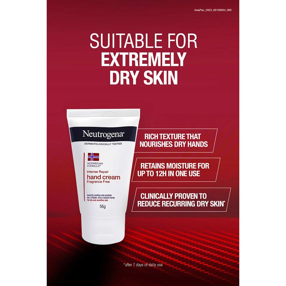 Neutrogena Norwegian Formula Hand Cream FragranceFree, 6 Ounce : Beauty & Personal Care