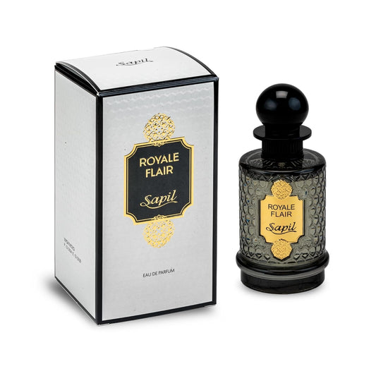Sapil Royale Oud Unisex Eau De Parfum – Saffron, Nutmeg & Patchouli Musk Blend – Long-Lasting Luxury Arabic Oud Perfume For Men & Women – Premium Dubai Fragrance – 3.38 Oz
