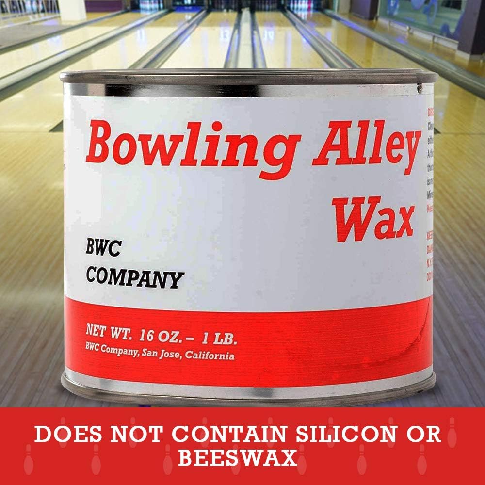 Bowling Alley Wax, Clear Paste Wax, 16 oz. Can : Health & Household