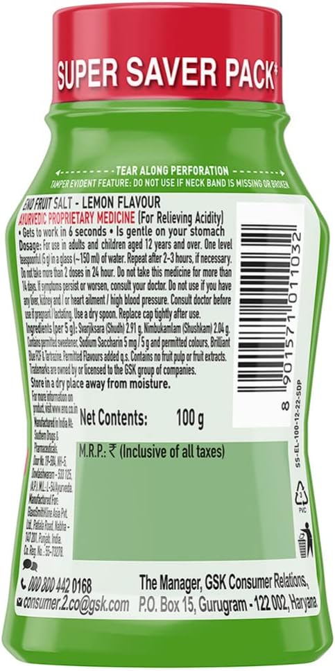 Eno Lime 3.5 Ounces (100Grams)