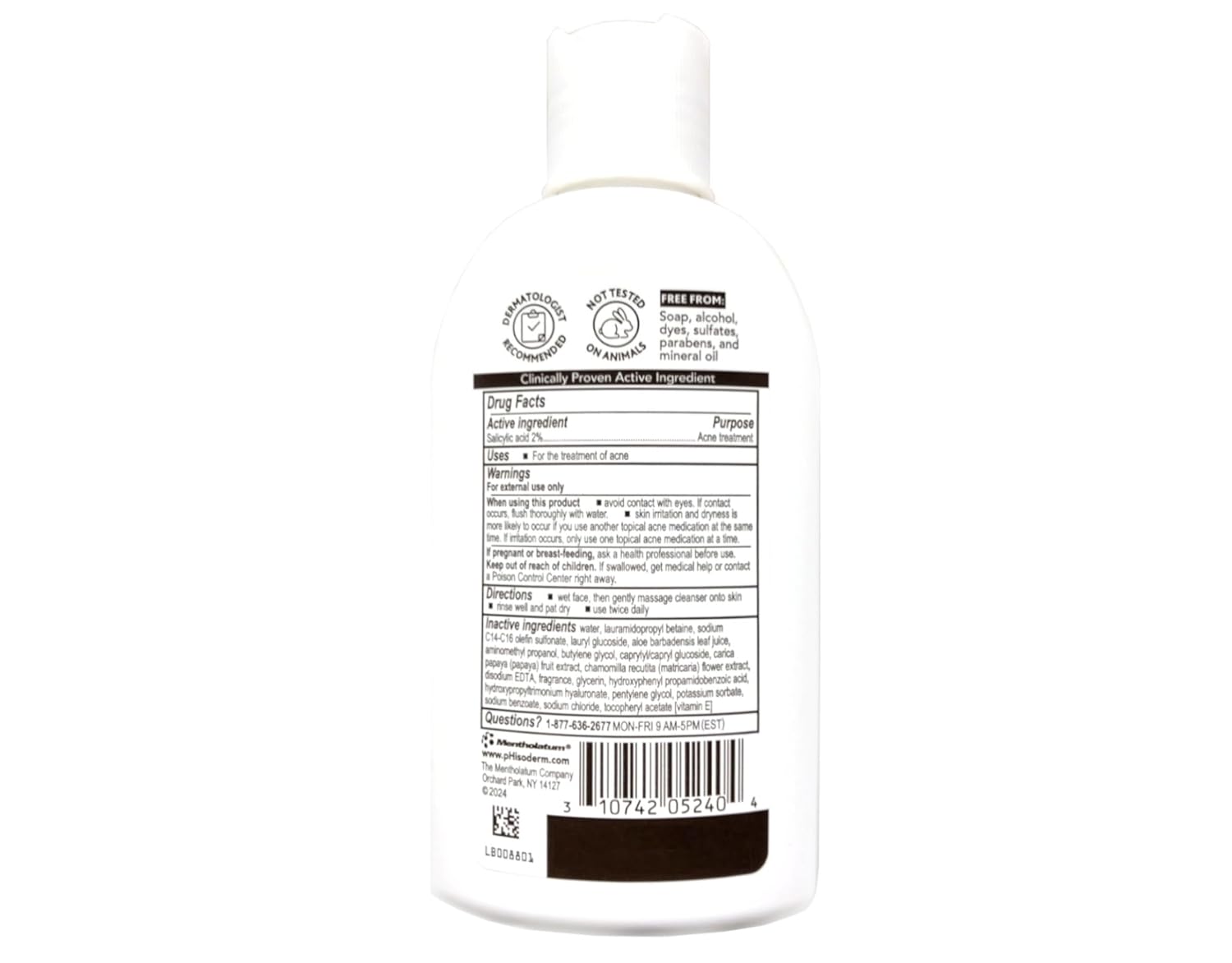 Phisoderm Anti-Blemish Gel Cleanser 6 Ounce (1 Pk)