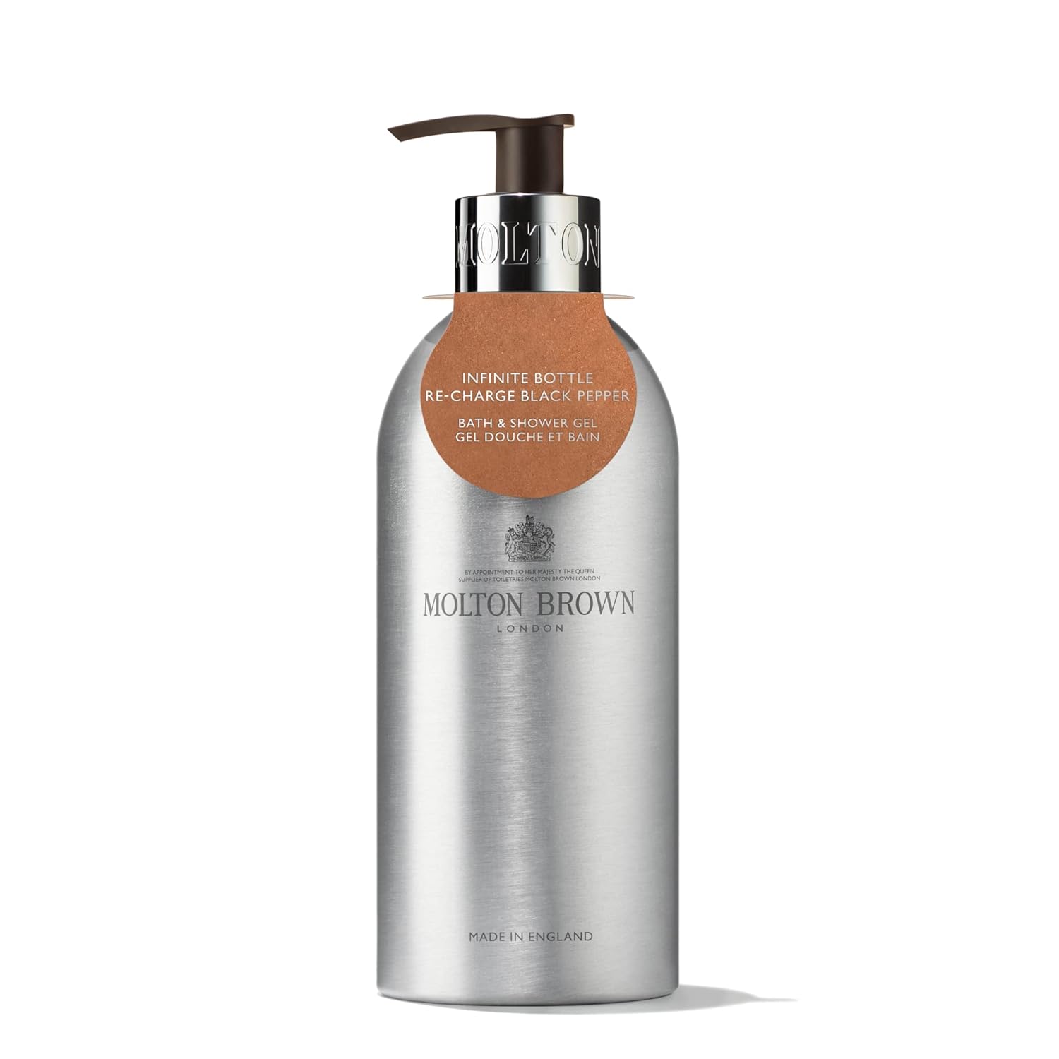 Molton Brown Infinite Bottle - Black Pepper 13.5 Fl. Oz. : Beauty & Personal Care