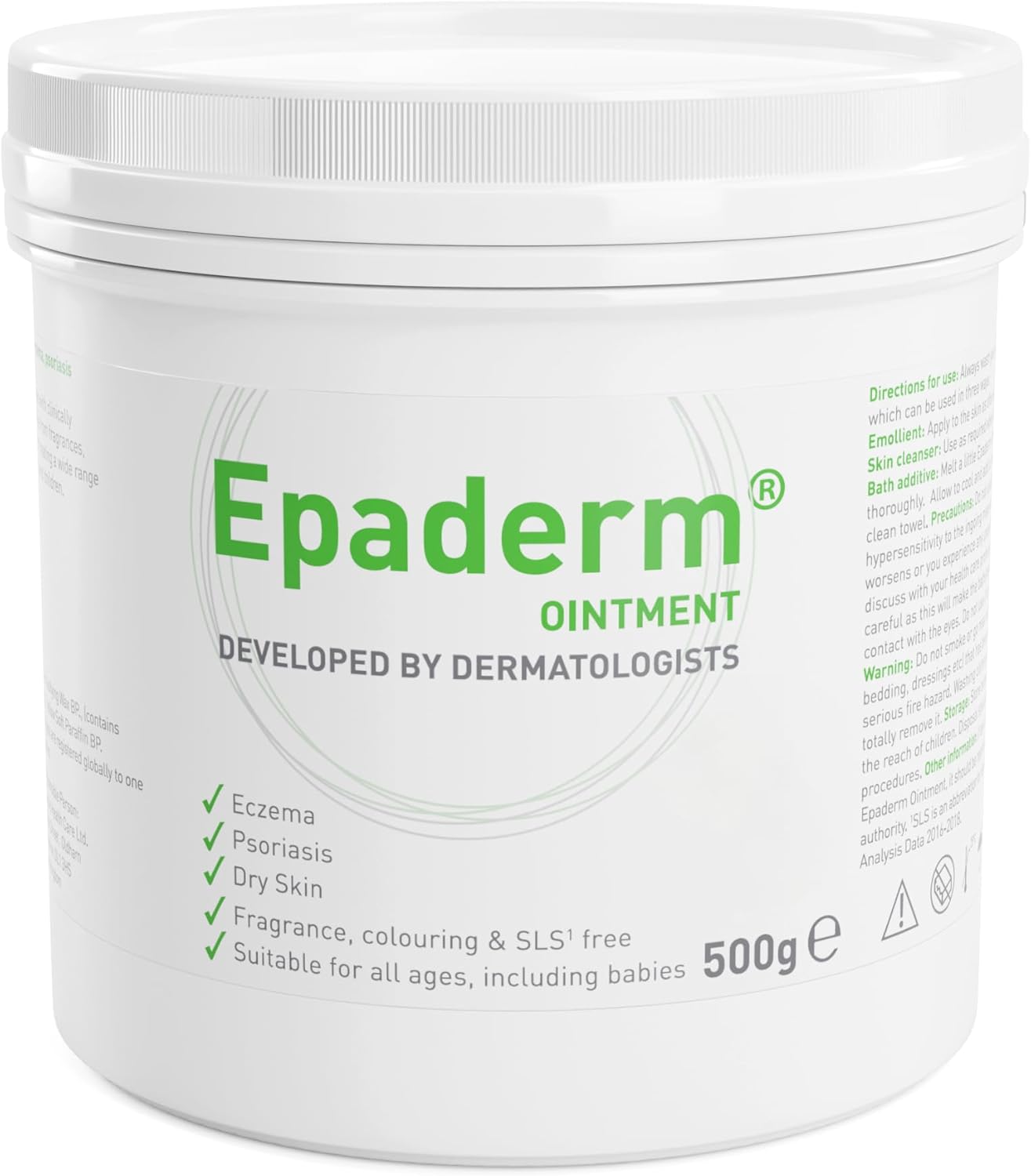Epaderm Emollient For Dry Skin - 500G