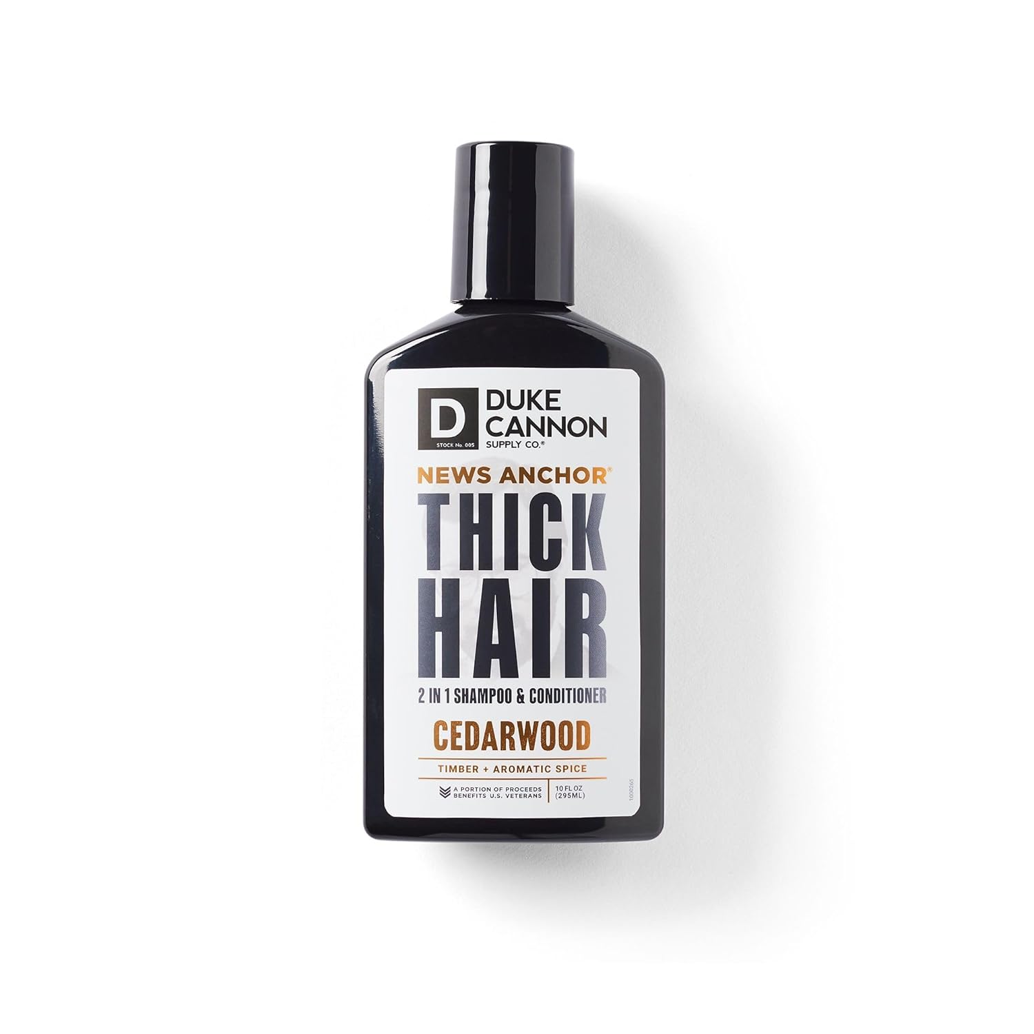 Duke Cannon News Anchor Thick 2-in-1 Hair Wash (Cedar),10 Ounces : Beauty & Personal Care