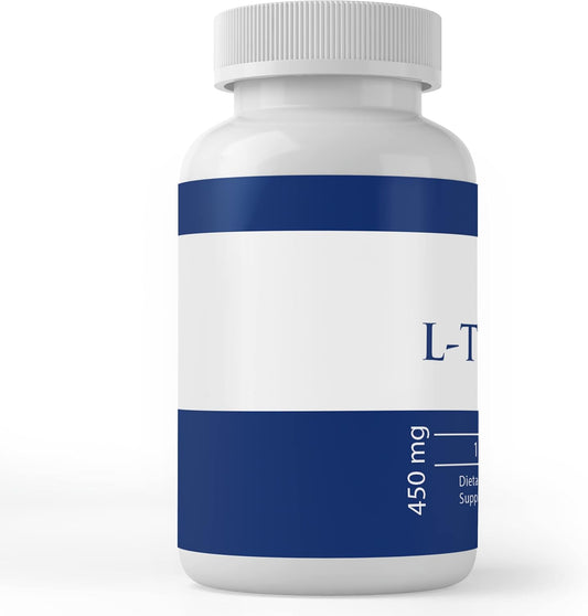 Pure Original Ingredients L-Tyrosine (100 Capsules) Always Pure, No Additives Or Fillers, Lab Verified
