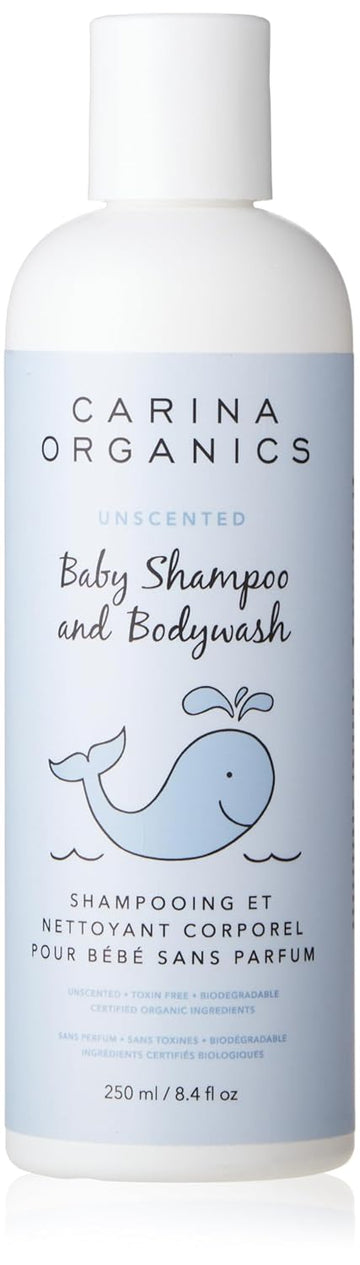 Carina Organics Unscented Baby Shampoo & Body Wash
