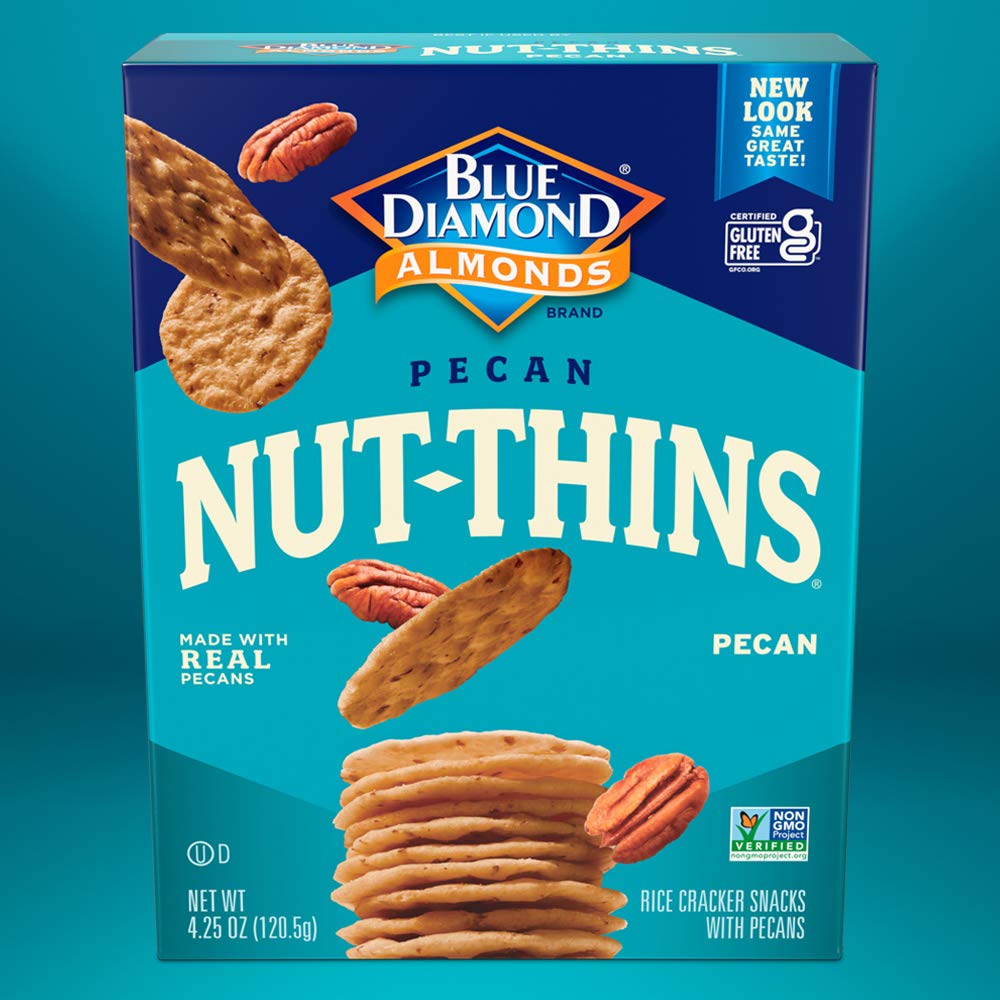 Blue Diamond Almonds, Country Ranch Nut Thin Crackers, 4.25Oz