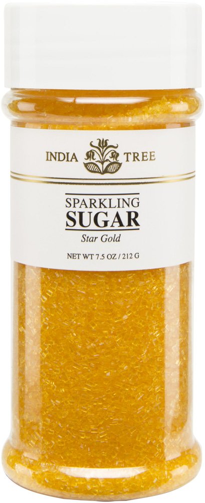 India Tree Sparkling Sugar - Star Gold