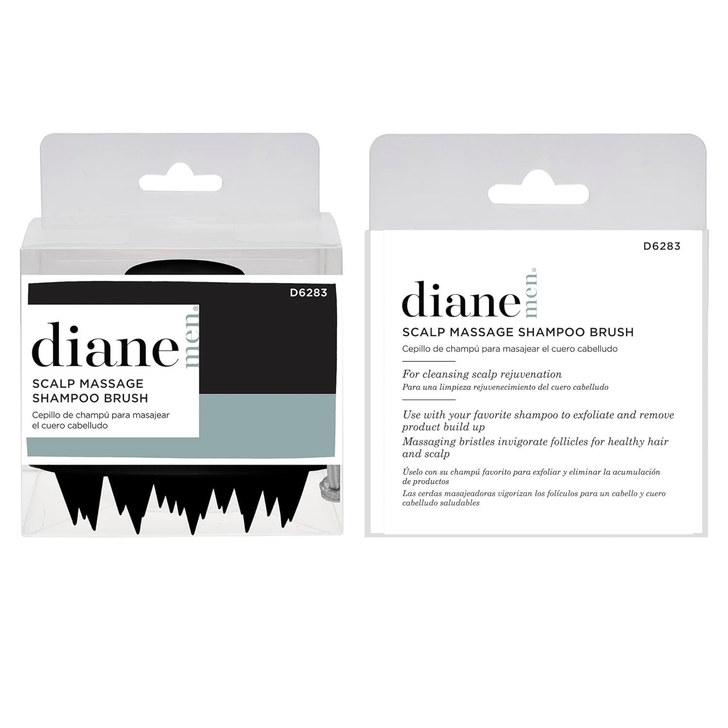 Diane Scalp Massage Shampoo Brush, D6283 : Beauty & Personal Care