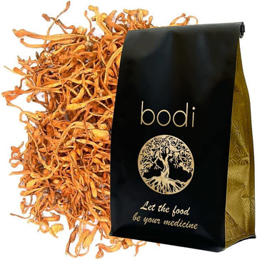 bodi : Cordyceps Mushroom Whole Dried | 4oz to 2lb | 100% Pure Natural Chemical Free (4 oz)