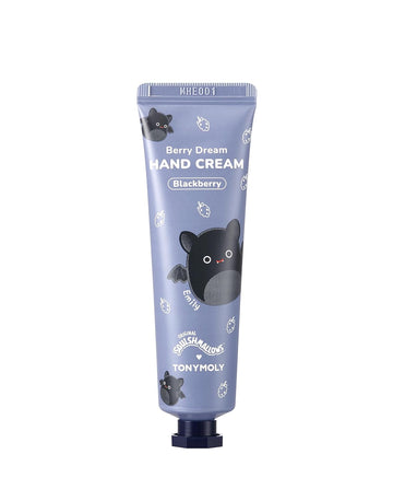 Tonymoly X Squishmallow Valentine Emily Berry Dream Blackberry Hand Cream - Rejuvenating And Hydrating, 30Ml