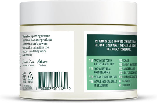 Faith In Nature Rosemary Hair Mask, Stimulating Deep Treatment For Normal Hair & Scalp, Vegan & Cruelty Free, No Sls, Silicones Or Parabens, 300Ml