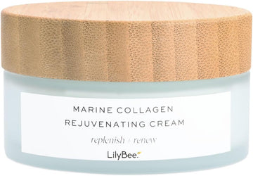 Lilybee - Marine Collagen Rejuvenating Cream, 90G - Moisturiser Infused With Marine Botanicals - Marine Collagen & Marine Algae