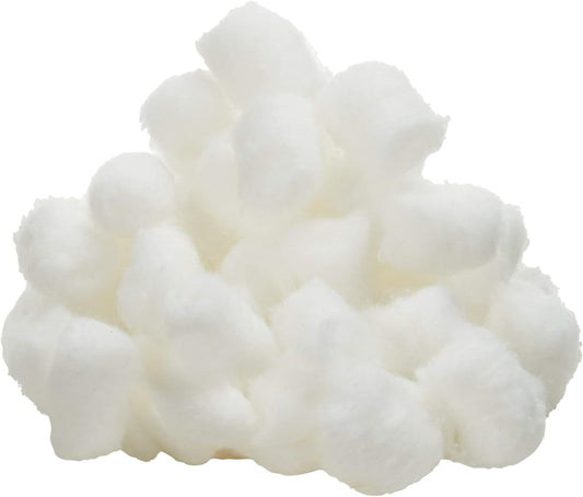 McKesson Cotton Balls, Non-Sterile, Maximum Absorbency, Medium, 2000 Count, 2 Packs, 4000 Total