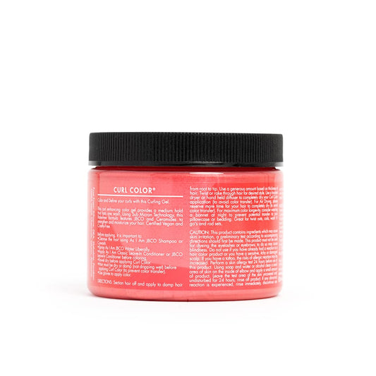 As I Am Curl Color - Flamingo Pink - 6 Ounce - Color And Curling Gel - Temporary Color - Vegan And Cruelty Free