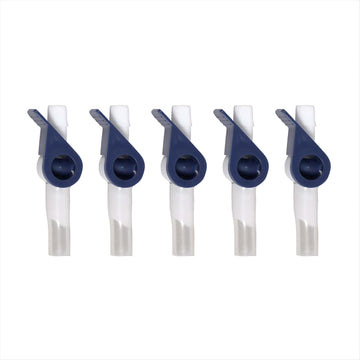 Ved Catheter Valve For Urine Drainage, Comfortable Easy To Use Lever Tap With Smooth Edges And Soft Silicone Tubing - An Effective Alternative To Leg Bags ((Pack Of 5))