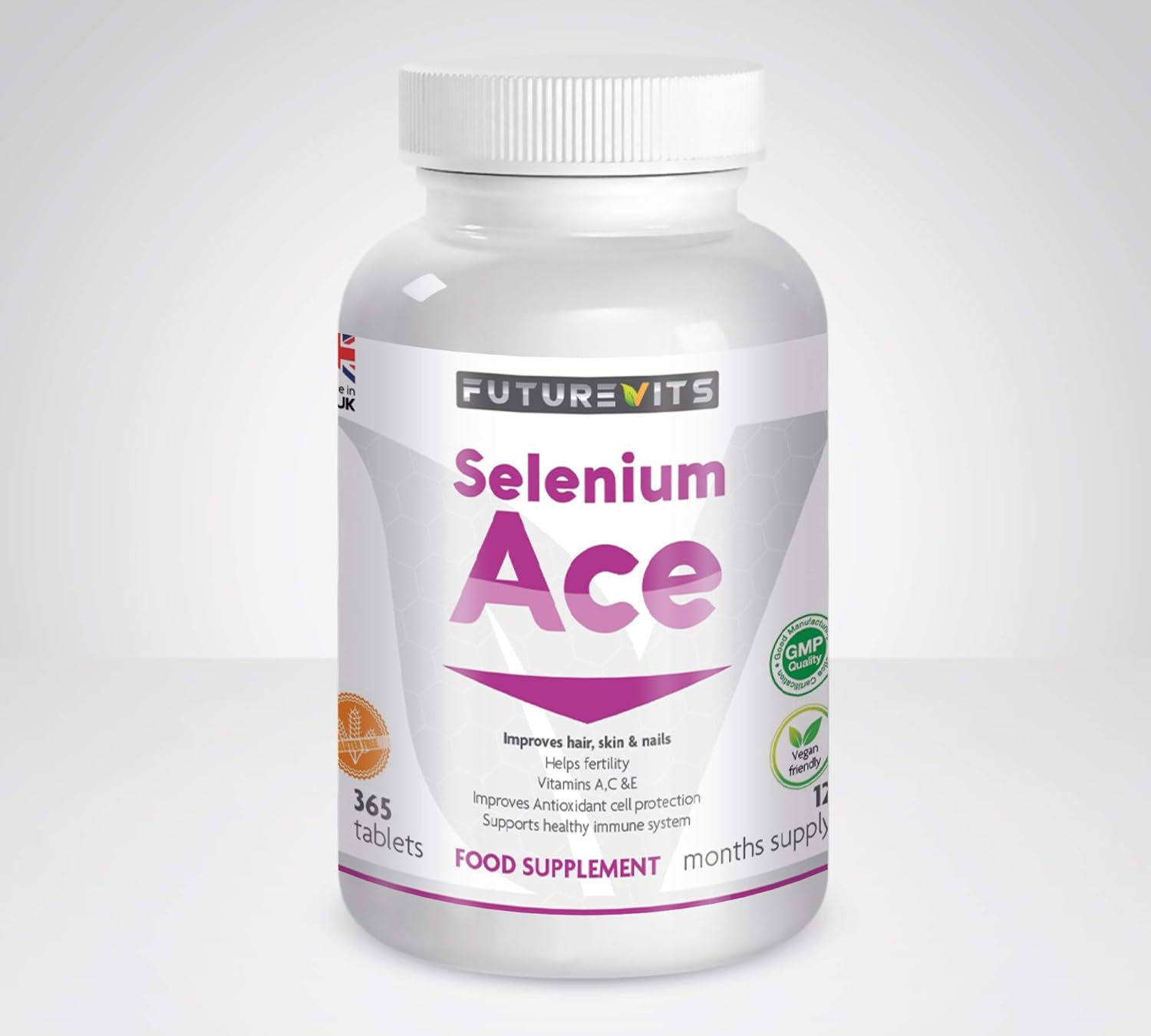 Selenium 200mcg 365 Tablets Immune System & Thyroid Supplements Nail and Hair Supplements for Men and Women - L-Selenomethionine : Amazon.co.uk: Health & Personal Care
