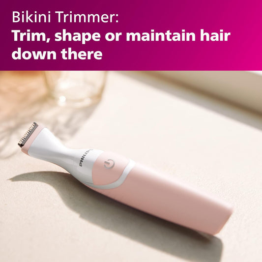 Philips Beauty Women'S Bikini Trimmer And Precision Trimmer Special Edition Bundle, Brt387/90