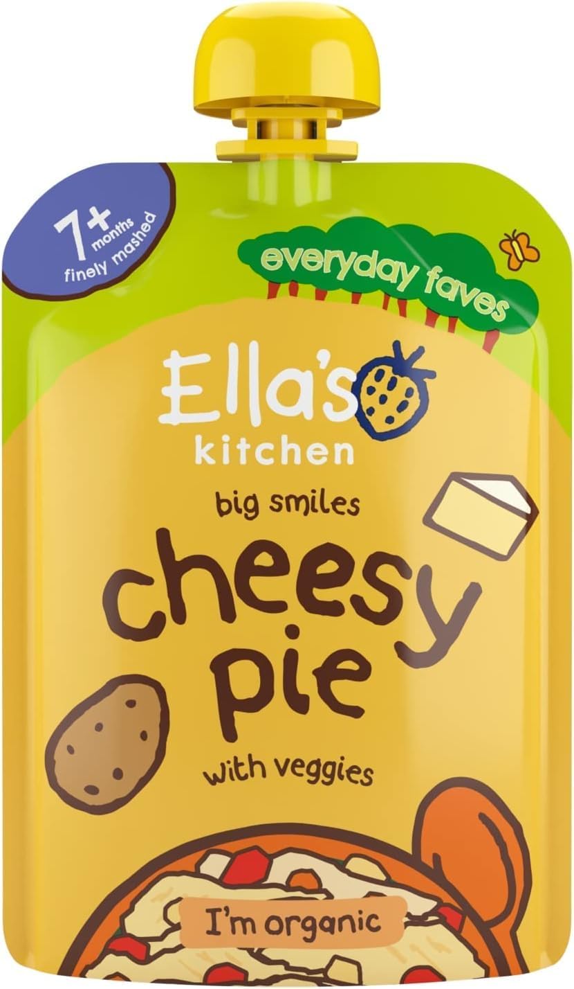 Ella'S Kitchen Cheesy Pie With Veggies 7+ Months 130G