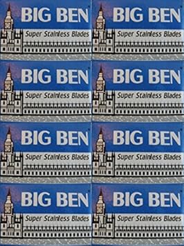 40 Big Ben Super Stainless Double Edge Razor Blades