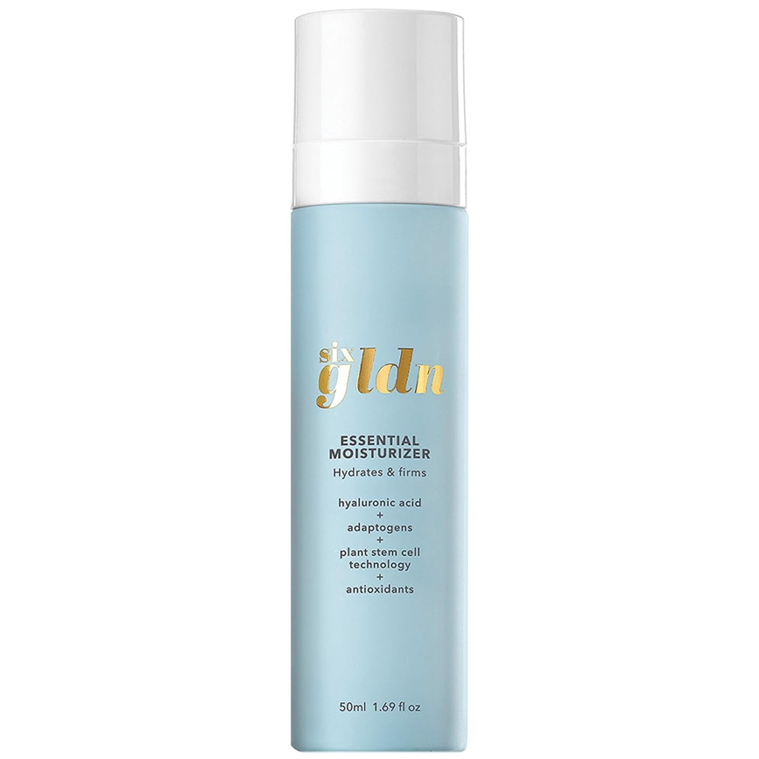 Essential Moisturizer Daily Face Cream With Hyaluronic Acid, Anti-Aging, Hydrating, Antioxidant, Light, Vegan, K-Beauty Korean Skincare For All Skin Types, 50 Ml