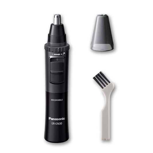 Panasonic Men’s Ear and Nose Hair Trimmer, Wet Dry Hypoallergenic Dual Edge Blade - ER-GN30-H