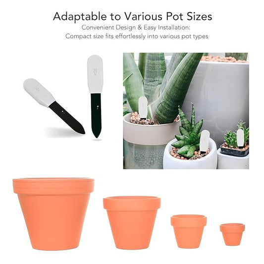 INFINIBYTE Smart Plant Soil Sensor – Moisture & Temperature Monitor for Indoor Plants, Real-Time Alerts, Automation Compatible, Perfect for Plant Care