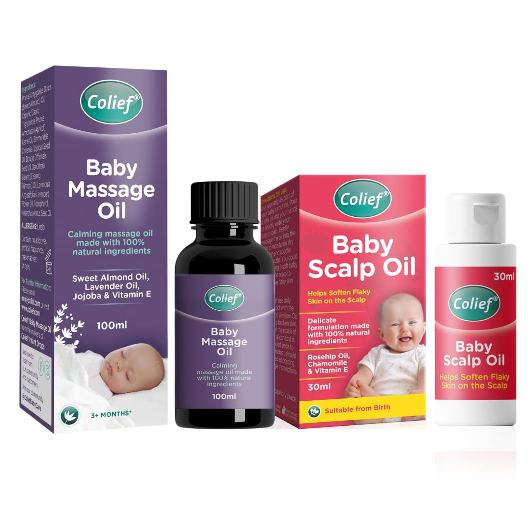Colief Baby Massage Oil Baby Scalp Oil | Soothing Moisturizing Oils For Babies Scalp & Body | Made With 100% Natural Ingredients |