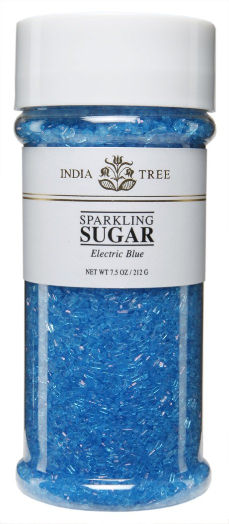 India Tree Sparkling Sugar - Electric Blue : Musical Instruments