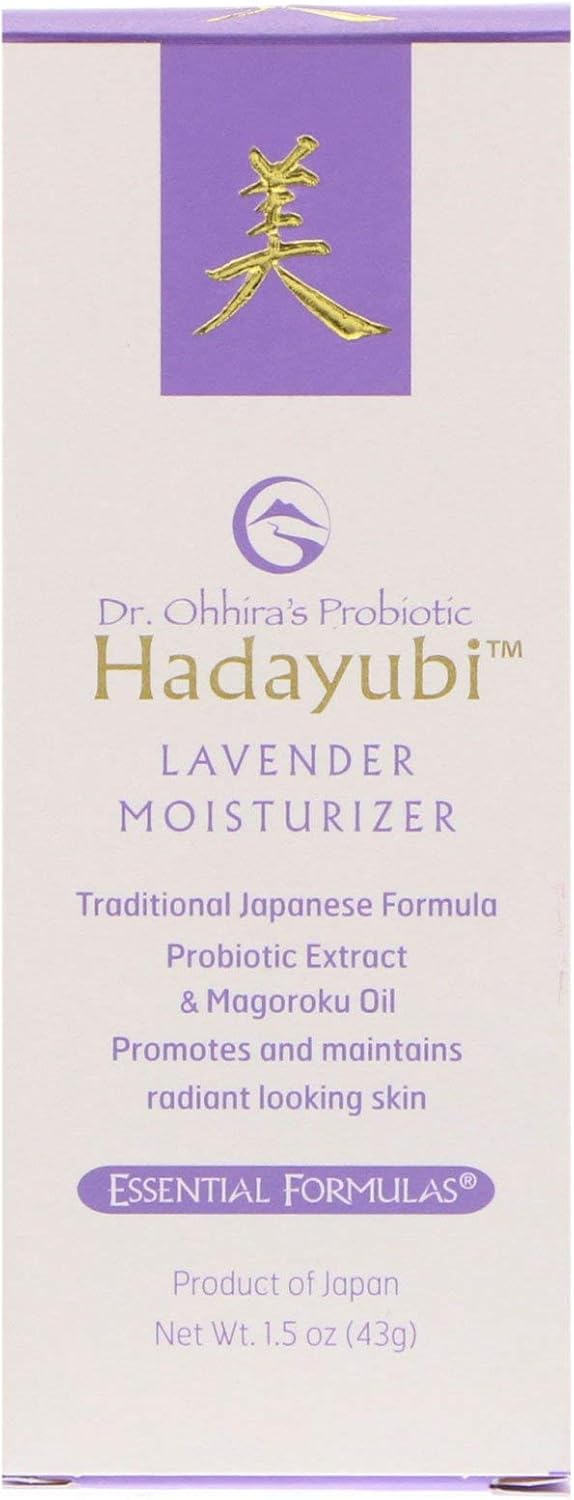 Dr. Ohhira'S Probiotic Hadayubi Lavender Moisturizer Essential Formulas 1.5 Oz ( : Beauty & Personal Care