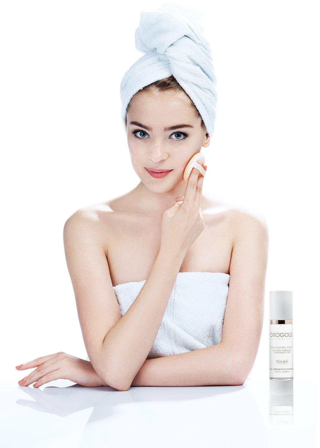 Orogold White Gold 24K Purifying Facial Toner, Face Toner With Gold, Aloe Vera And Chamomile, 100 Mililiter / 3.38 Fl.Oz. : Beauty & Personal Care