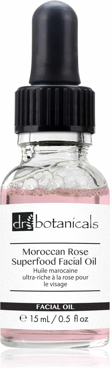 DR BOTANICALS Moroccan Rose Facial Oil with Vitamin C and Hyaluronic Acid - Skin Brightening, Anti-Aging, Anti-Wrinkle & Hydrating Treatment for All Skin Types (15ml) : Amazon.co.uk: Beauty