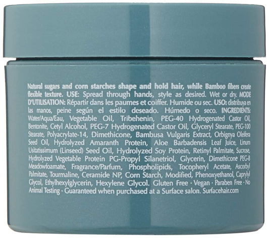 Surface Hair Texture Paste for Vegan and Paraben-free styling for wet or dry shaping and hold, 2 OZ : Beauty & Personal Care