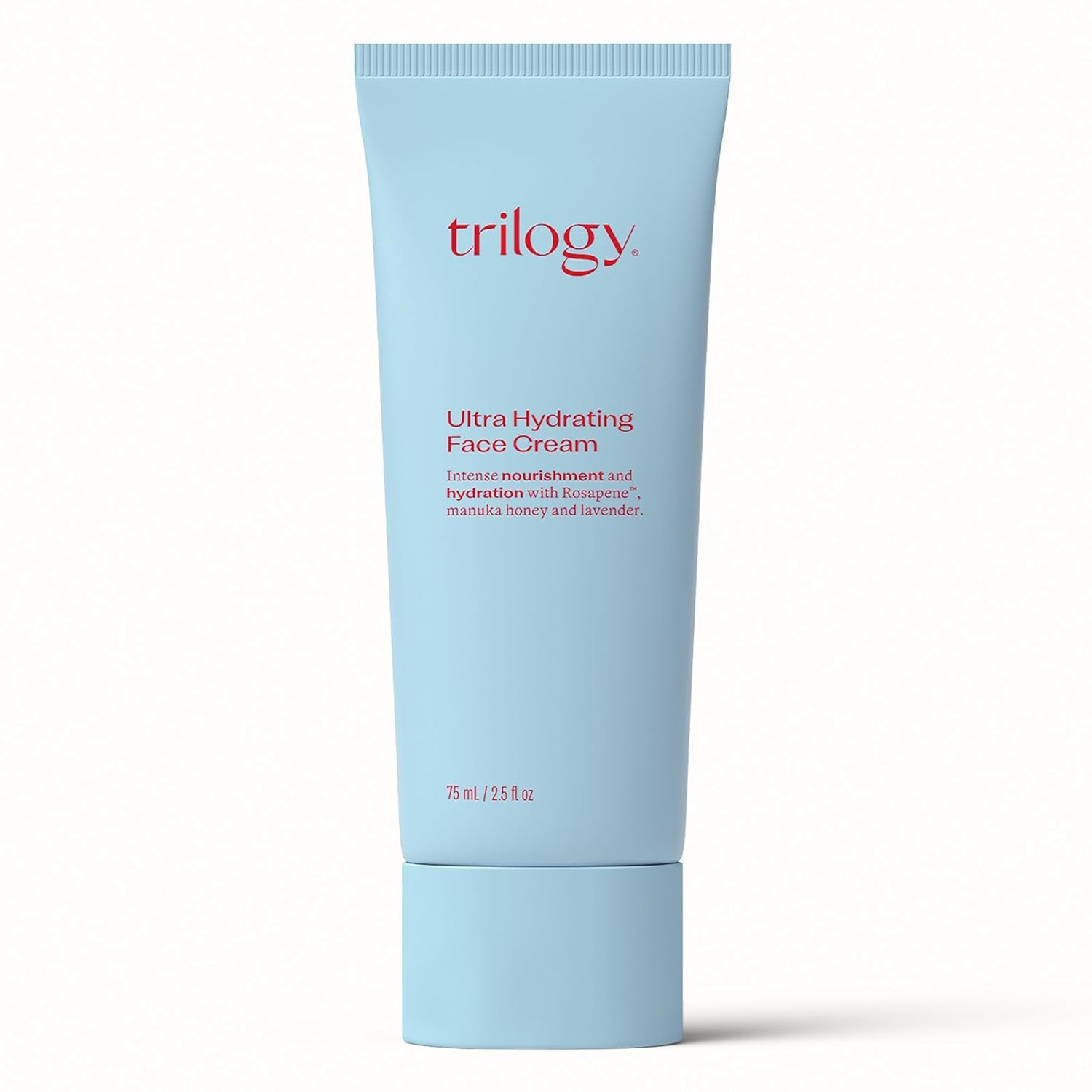 Trilogy Ultra Hydrating Face Cream, Intense Moisture For Dry Skin, 2.5 Fl Oz