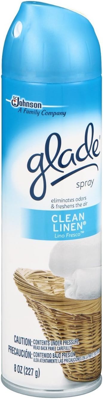 Glade Air Freshener, Room Spray, Clean Linen, 8 Oz : Health & Household