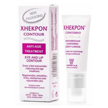 Xhekpon Contorno De Ojos Labios Eye & Lip Contour 15Ml Anti-Wrinkle Moisturizer Regenerates, Smoothes, Firms, Hydrates, Rejuvenates Skin