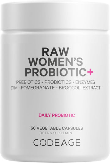 Raw Probiotics Women Digestive Supplement