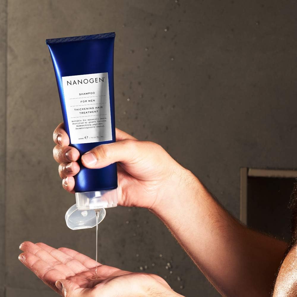 NANOGEN Thickening Hair Treatment Shampoo for Men 240ml : Amazon.co.uk: Beauty