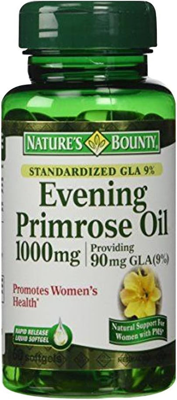 Nature'S Bounty Evening Primrose Oil, 90Mg, 60 Softgels (Pack Of 3)