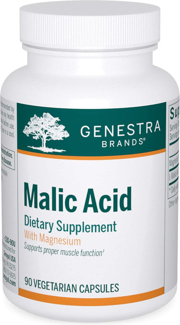 Genestra Brands Malic Acid | Muscle Function Support | 90 Capsules